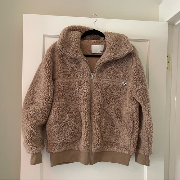 Aritzia Wilfred Free Teddy Jacket - Picture 3 of 6